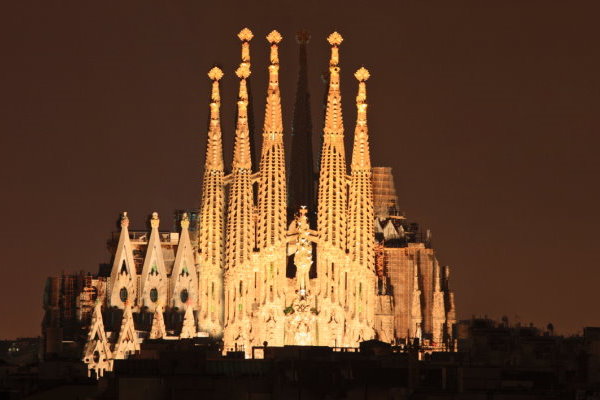 Reiseziele in Europa - Die Sagrada Familia in Europa