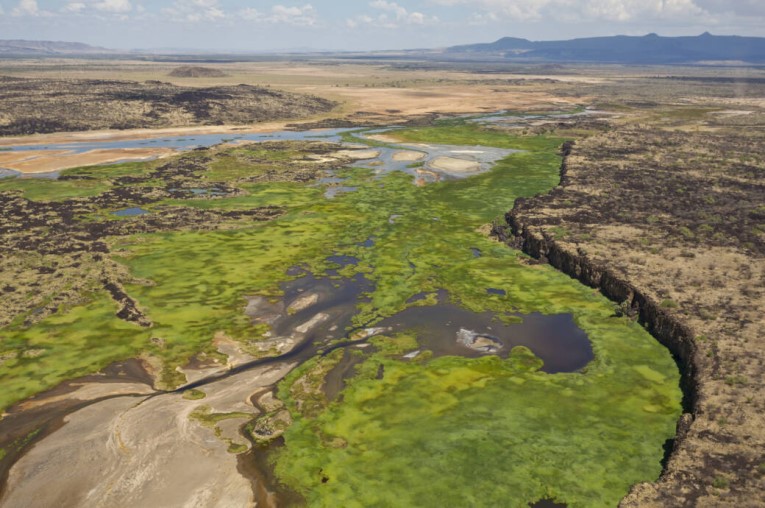 Das Rift Valley in Afrika